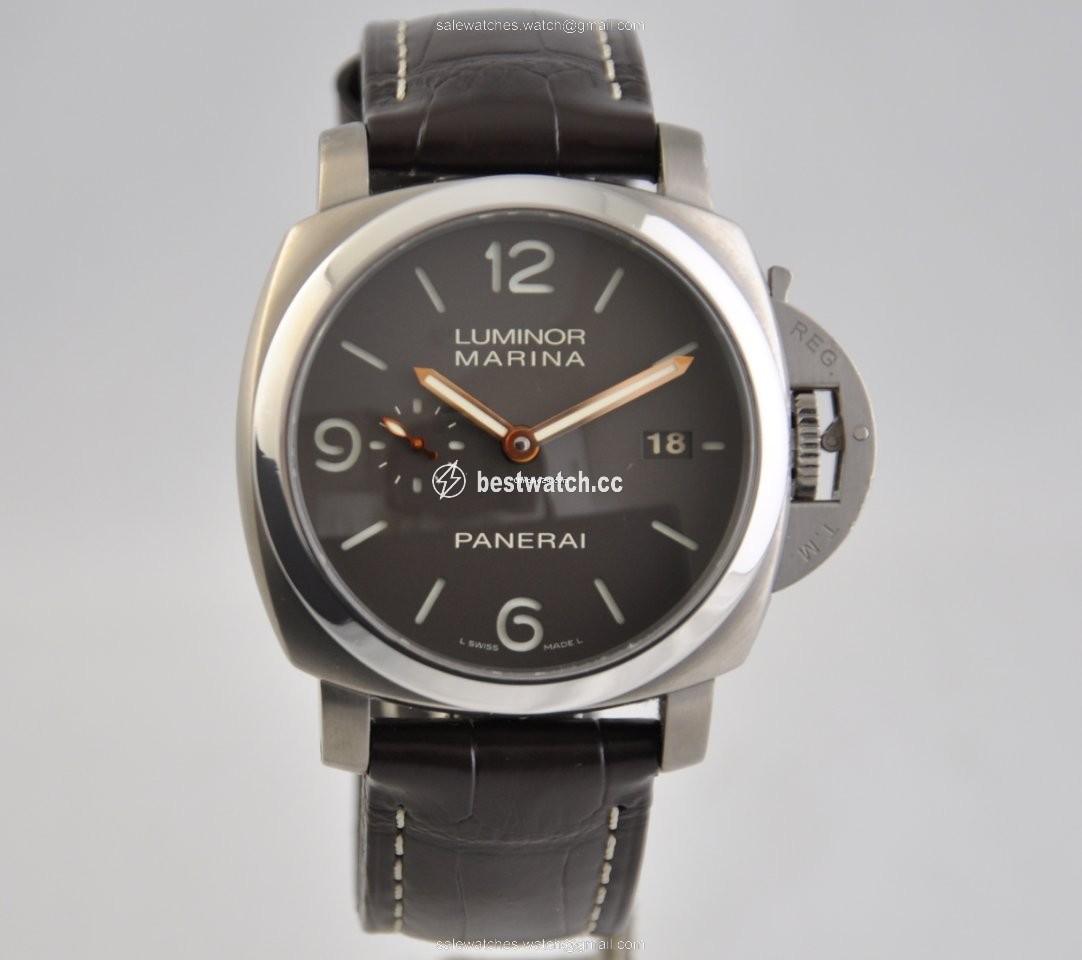 IMG_9085 Panerai Luminor Marina 1950 3 Days Automatic Mens watch Unisex Automatic Titanium PAM 00351 Replica 2