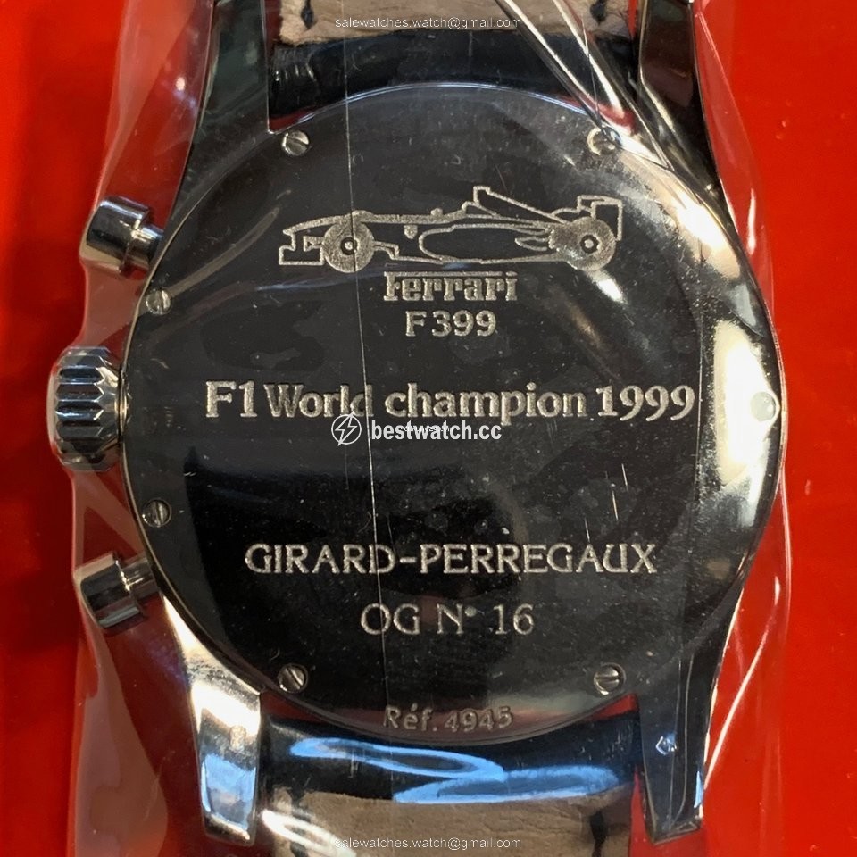 IMG_9085 Girard Perregaux Ferrari Mens watch Unisex Automatic White gold 4945 Replica 2