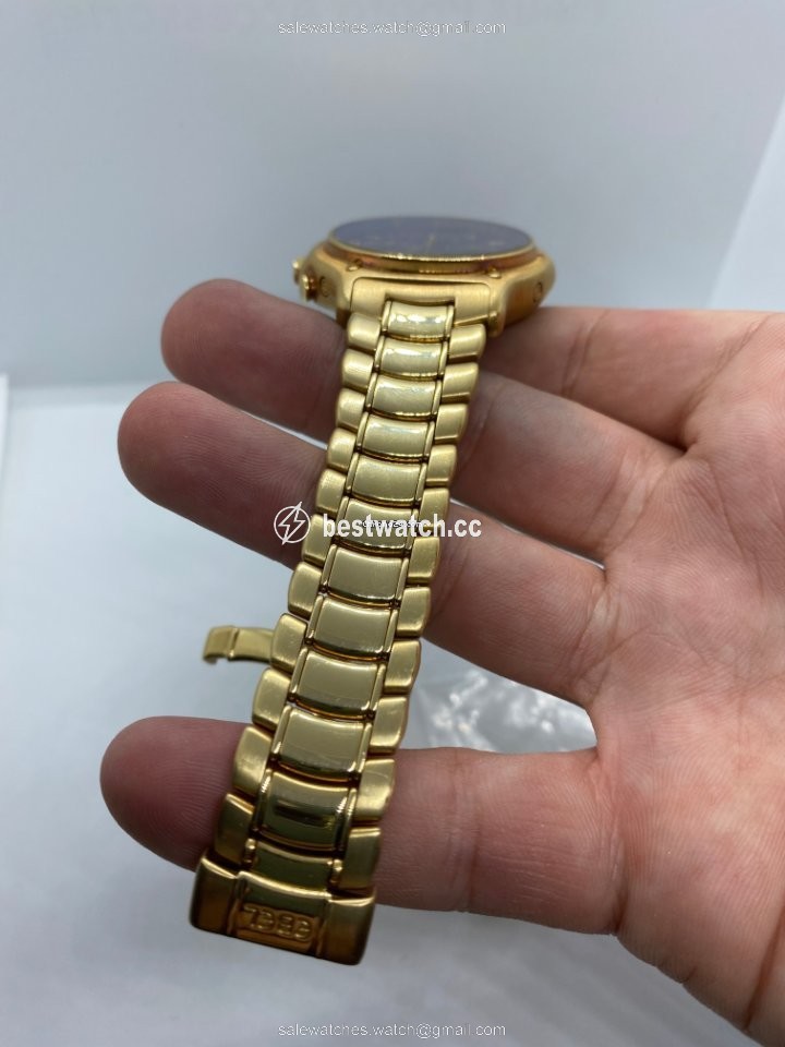 IMG_9085 Ebel 1911 Mens watch Unisex Automatic Yellow gold 8136901 Replica 2