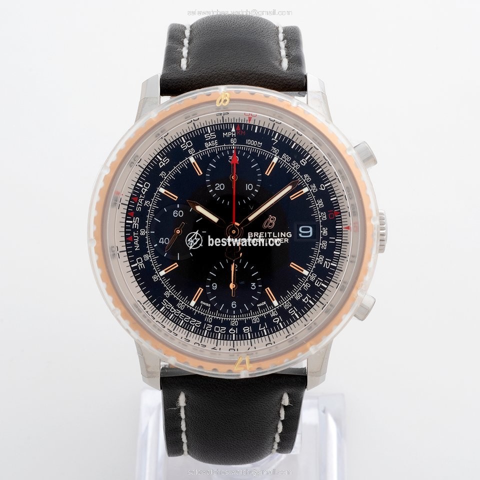 Breitling Navitimer Mens watch Unisex Automatic Gold Steel U13324211B1X1 Replica 2