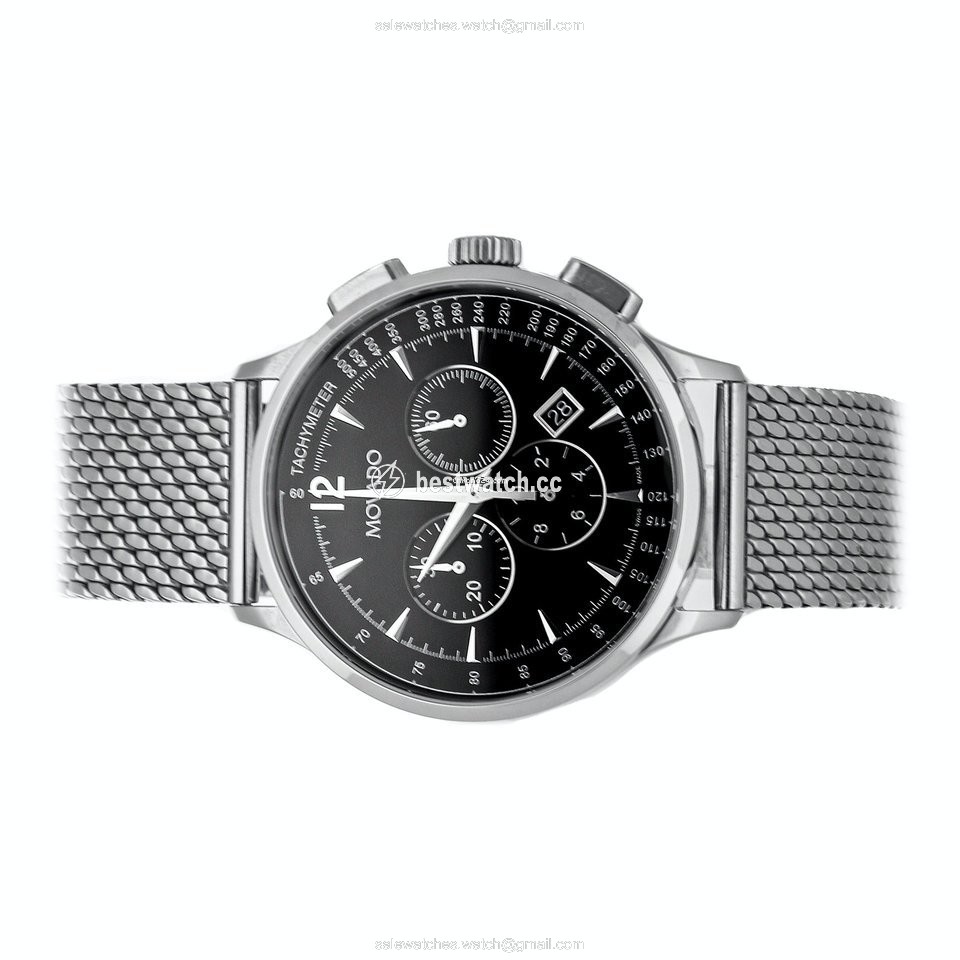 IMG_9085 Movado Circa Mens watch Unisex Quartz Steel 0606803 Replica 2