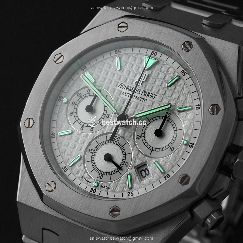Audemars Piguet Royal Oak Chronograph Mens watch Unisex Automatic Steel 26300ST.OO.1110ST.05 Replica 2
