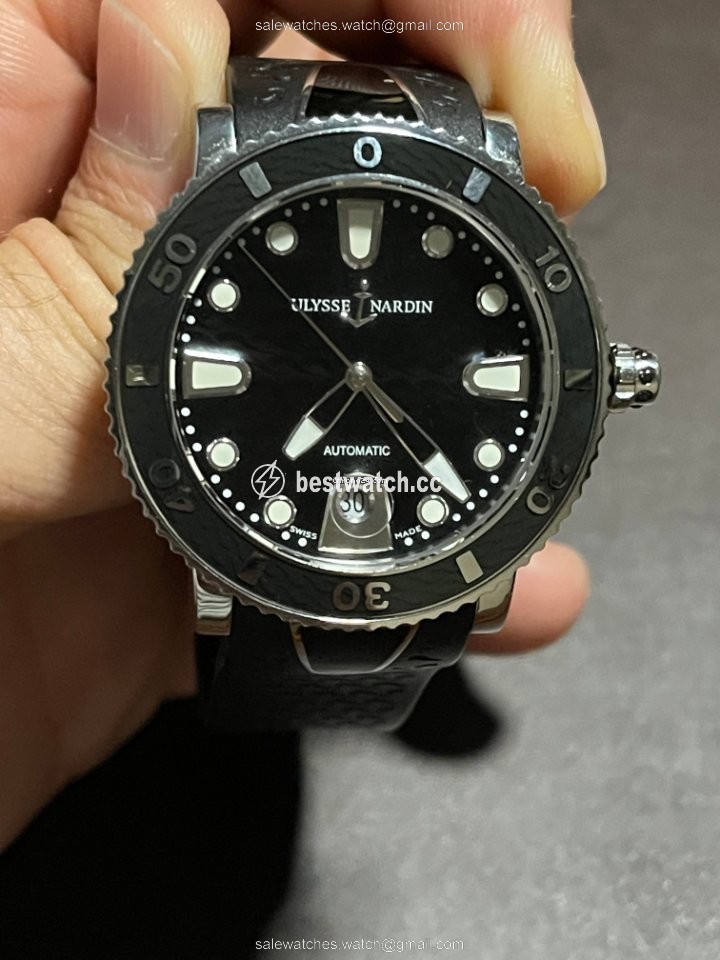 Ulysse Nardin Lady Diver Womens watch Automatic Steel 8103-101-3 02 Replica 2