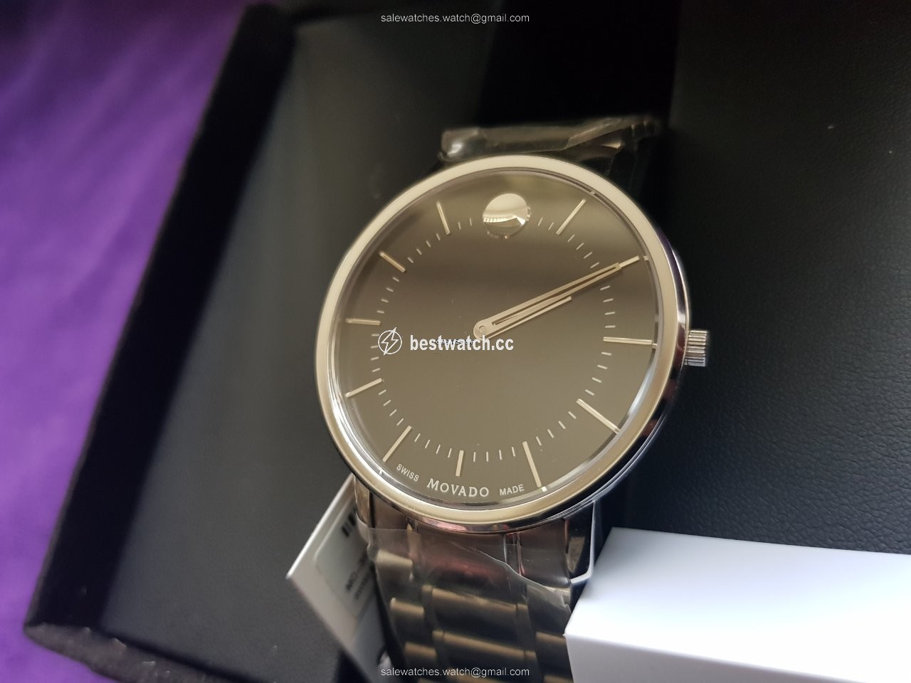 Movado TC Mens watch Unisex Quartz Steel 0606687 Replica 2
