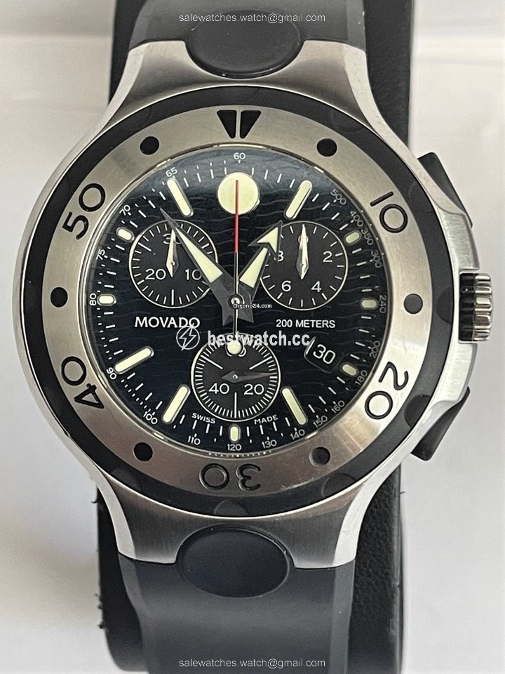 IMG_9085 Movado Series 800 Mens watch Unisex Quartz Steel 2600096 Replica 2