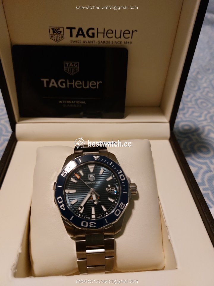 IMG_9085 TAG Heuer Aquaracer 300M Mens watch Unisex Automatic Steel WAY211A.BA0928 Replica 2