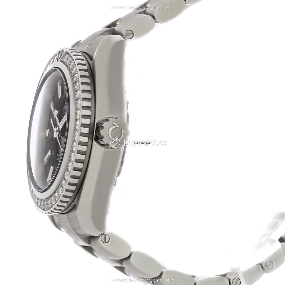 Omega Seamaster Planet Ocean Womens watch Automatic Steel 232.15.38.20.01.001 Replica 2