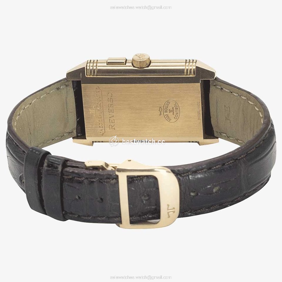 IMG_9085 Jaeger-LeCoultre Reverso Duoface Mens watch Unisex Manual winding Rose gold 2601851 Replica 2
