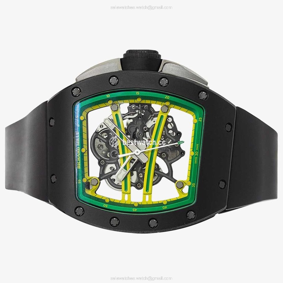 Richard Mille RM 061 Mens watch Unisex Manual winding Ceramic RM 061-01 Replica 2