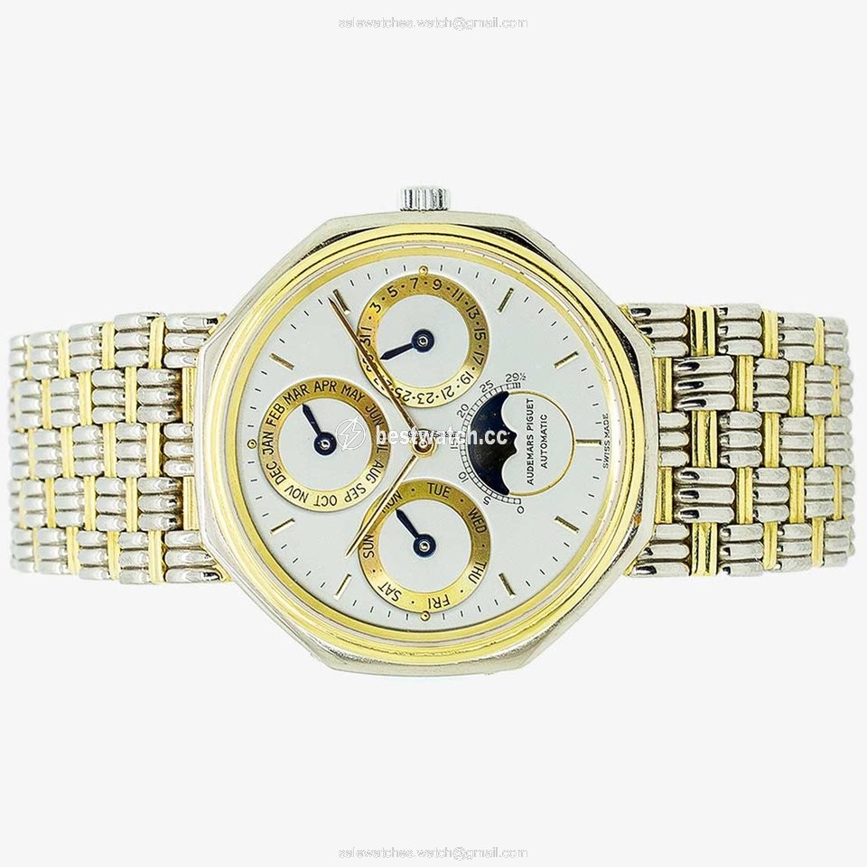 Audemars Piguet Mens watch Unisex Automatic Yellow gold 5557CA Replica 2