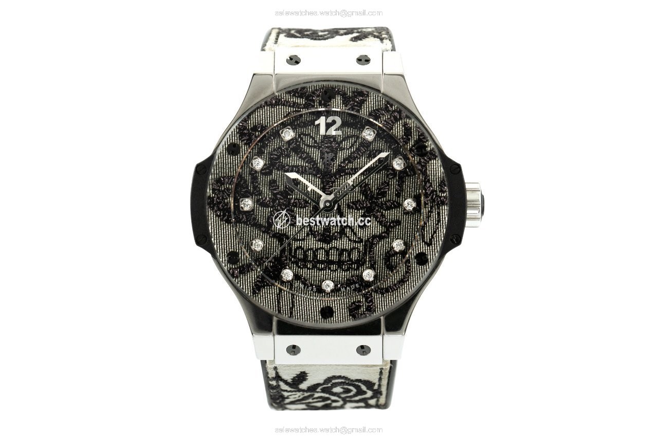 Hublot Big Bang Broderie Womens watch Automatic Steel 343.SS.6570.NRBSK.16 Replica 2