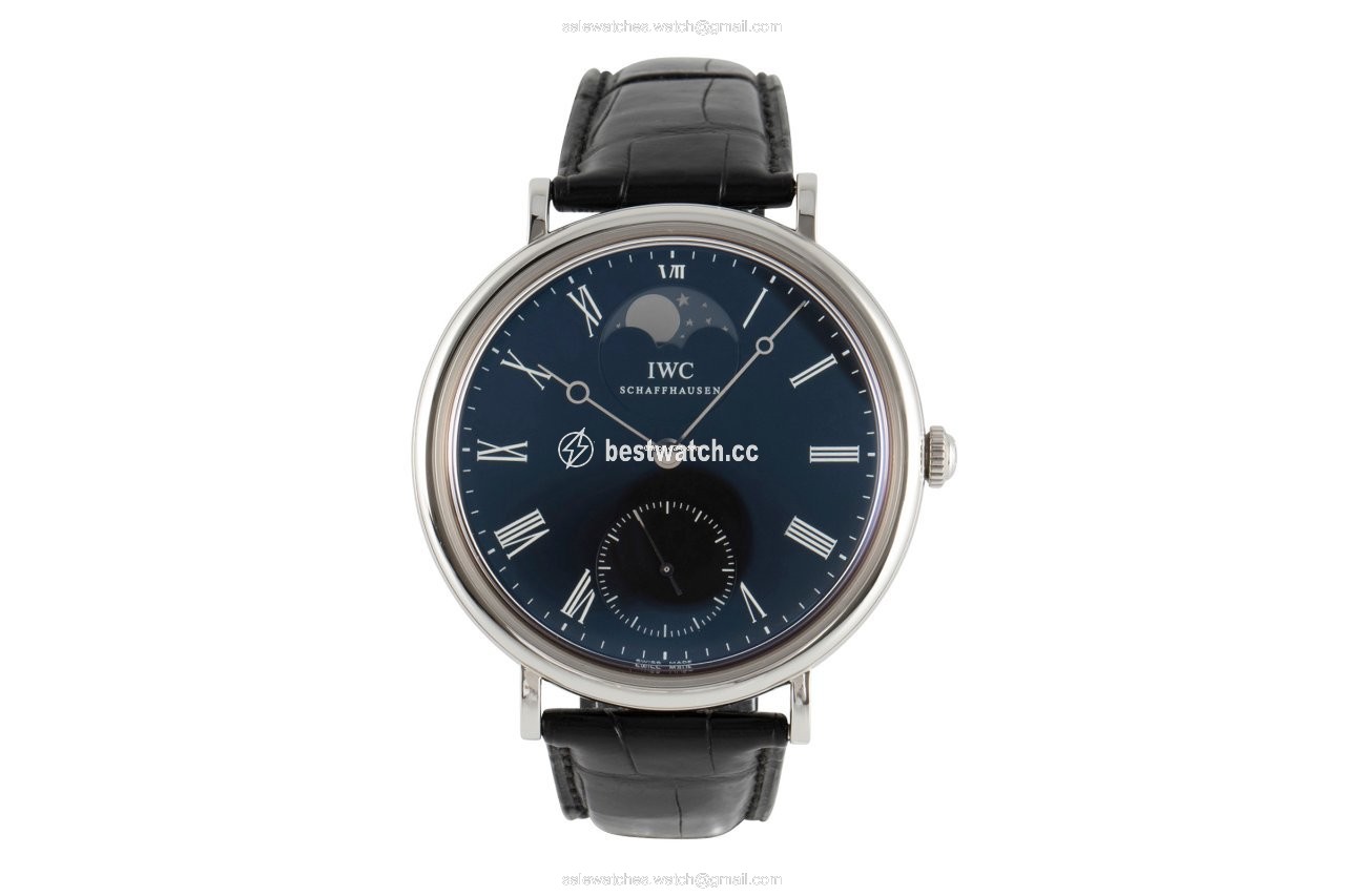 IMG_9085 IWC Portofino Hand-Wound Mens watch Unisex Manual winding Steel IW544801 Replica 2