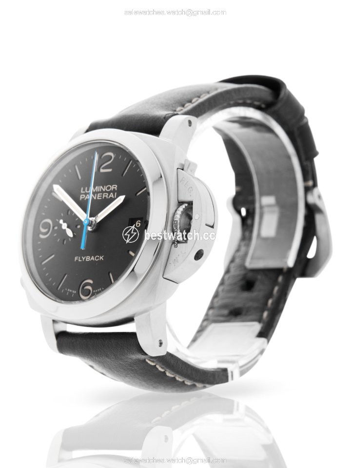 IMG_9085 Panerai Luminor 1950 3 Days Chrono Flyback Mens watch Unisex Automatic Steel PAM 00524 Replica 2