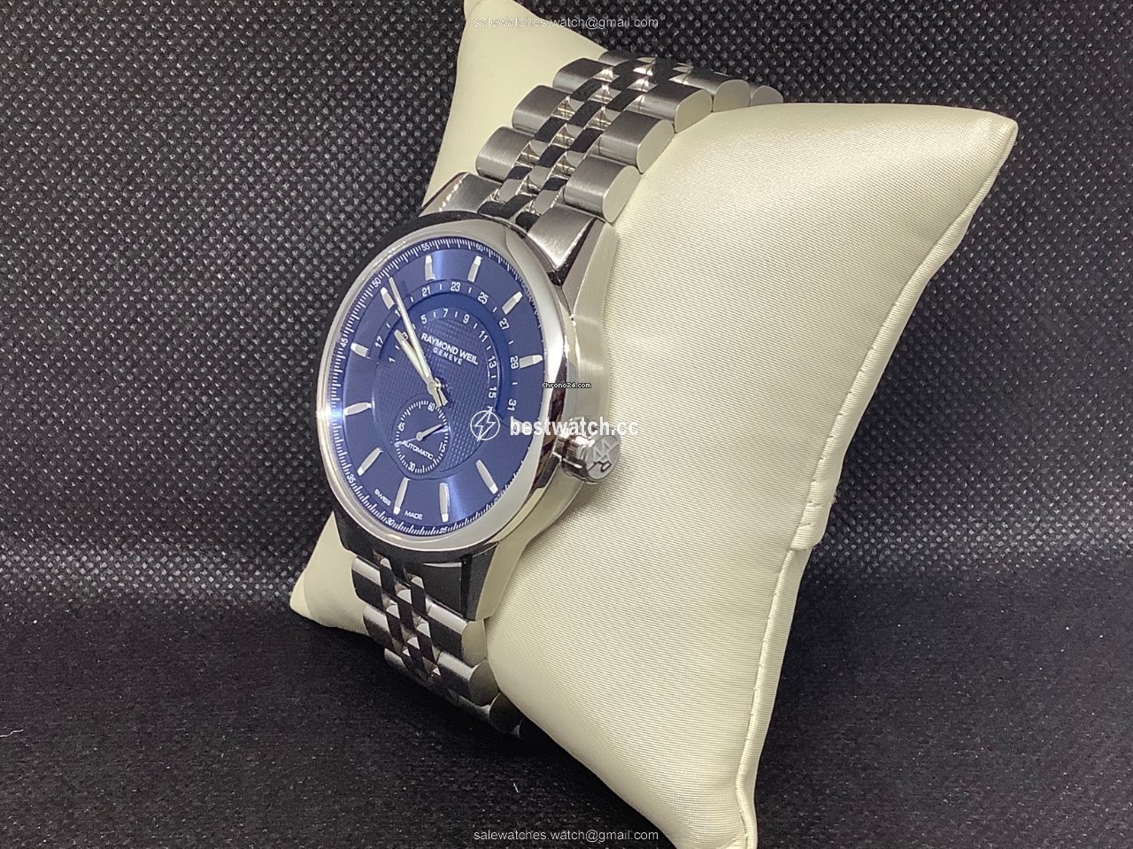 IMG_9085 Raymond Weil Freelancer Mens watch Unisex Automatic Steel 2738-ST-50001 Replica 2