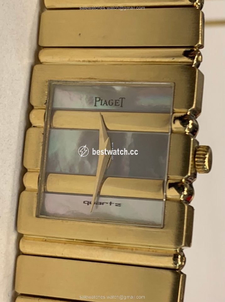 IMG_9085 Piaget Polo Womens watch Quartz Yellow gold 8131 C701 Replica 2