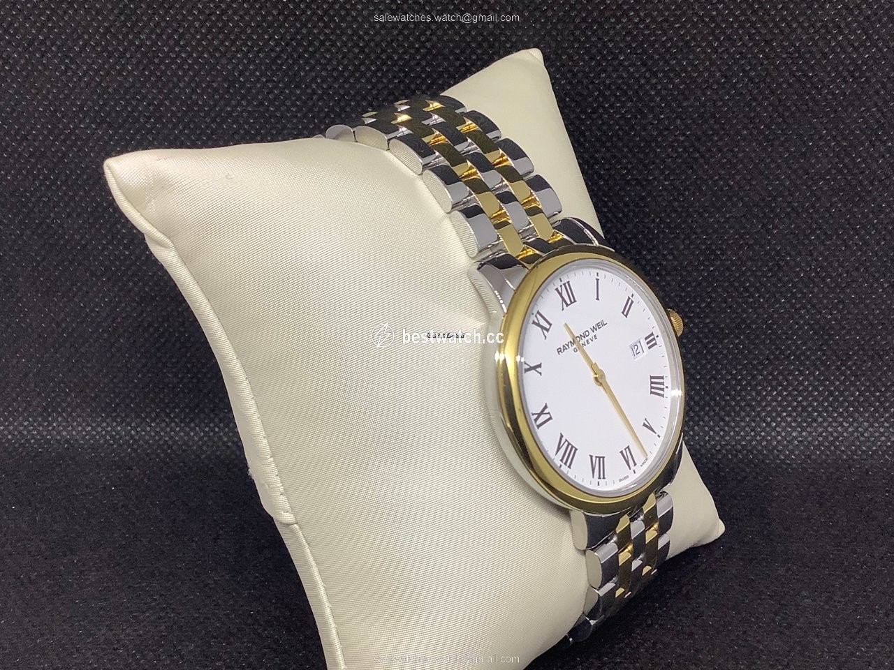 IMG_9085 Raymond Weil Mens watch Unisex Quartz Steel 5485-STP-00300 Replica 2