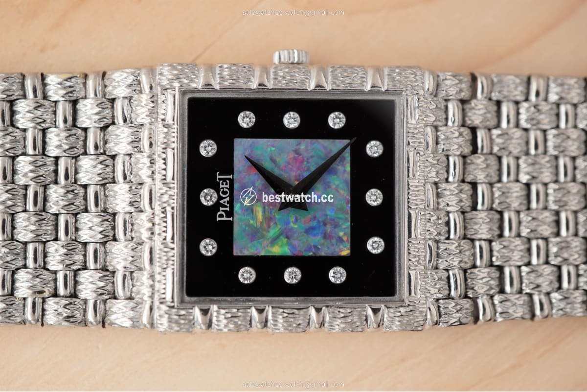 IMG_9085 Piaget Mens watch Unisex Manual winding White gold 9131 Replica 2