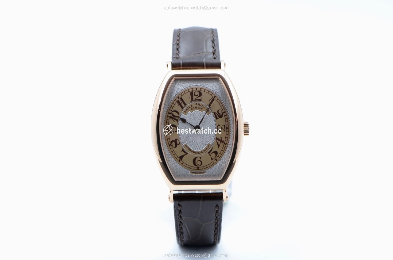 IMG_9085 Patek Philippe Gondolo Mens watch Unisex Manual winding Rose gold 5098R-001 Replica 2