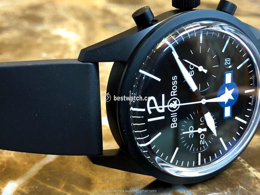 IMG_9085 Bell & Ross BR V1 Mens watch Unisex Automatic Steel BRV126-BL-CA-CO FR Replica 2