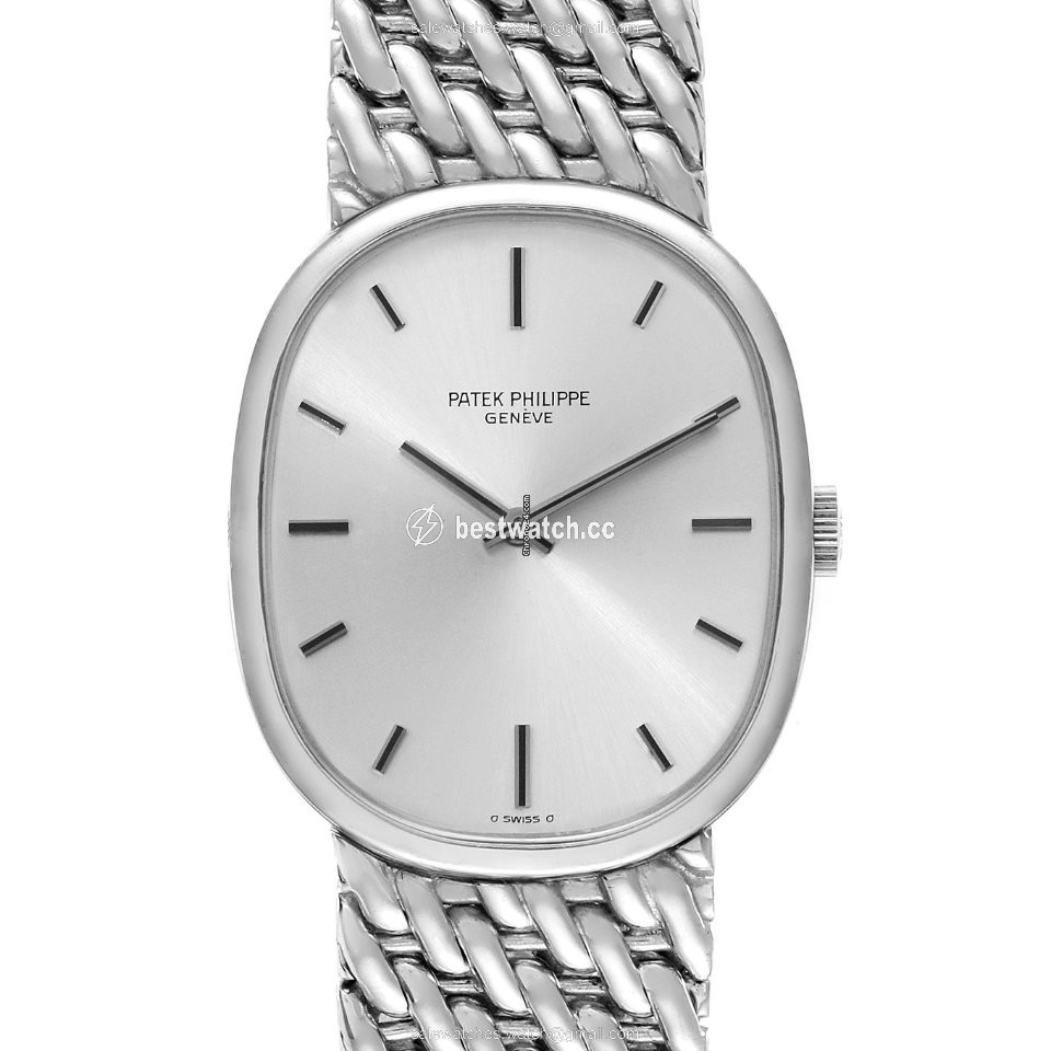 IMG_9085 Patek Philippe Golden Ellipse Mens watch Unisex Manual winding Yellow gold 3848 Replica 2