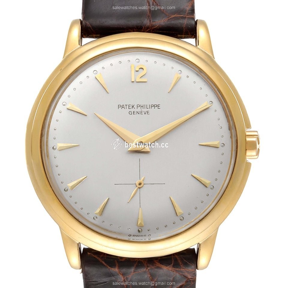 IMG_9085 Patek Philippe Calatrava Mens watch Unisex Automatic Yellow gold 2552 Replica 2