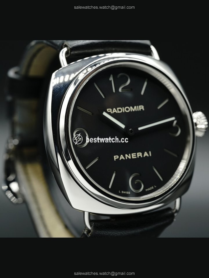 IMG_9085 Panerai Radiomir Mens watch Unisex Manual winding Steel PAM210 Replica 2