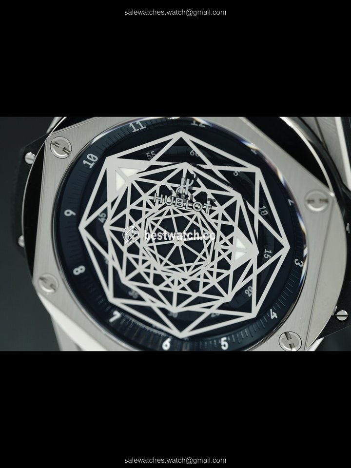 IMG_9085 Hublot Big Bang Sang Bleu Mens watch Unisex Automatic Titanium 415.NX.1112.VR.MXM16 Replica 2