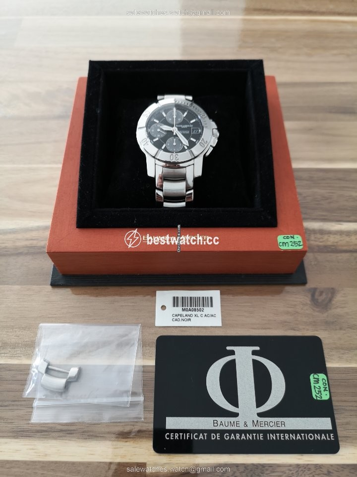Baume & Mercier Capeland Mens watch Unisex Automatic Steel MOA08502 Replica 2