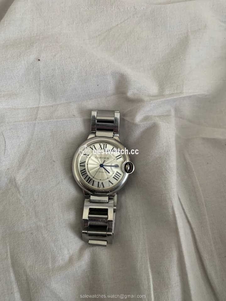 IMG_9085 Cartier Ballon Bleu 44mm Mens watch Unisex Automatic 445968PX 3001 Replica 2