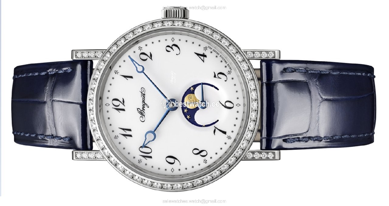 IMG_9085 Breguet Classique Womens watch Automatic White gold 9088BB 29 964 DD0D Replica 2