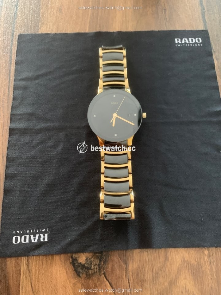 IMG_9085 Rado Centrix Mens watch Unisex Quartz Steel R30929712 Replica 2