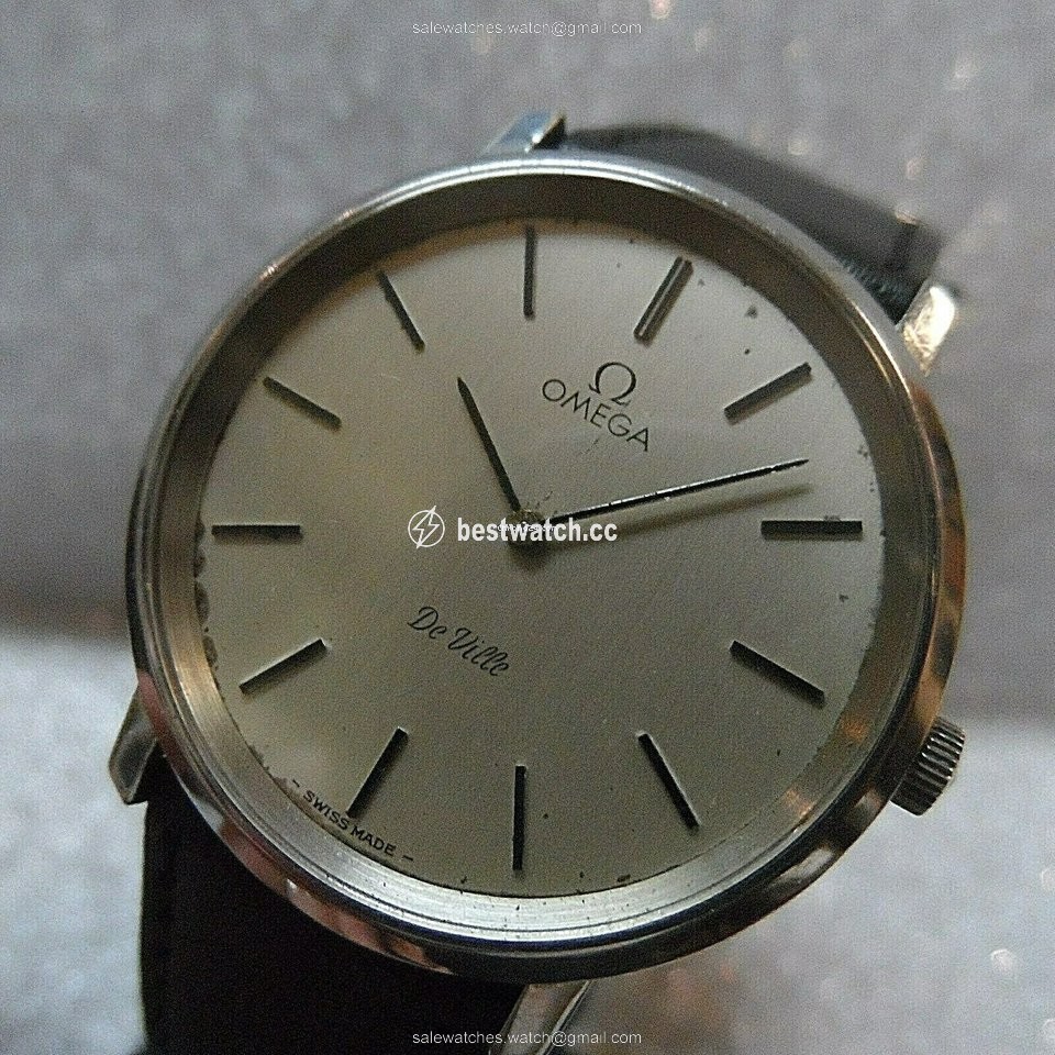 Omega De Ville Mens watch Unisex Manual winding Steel 1110107 Replica 2