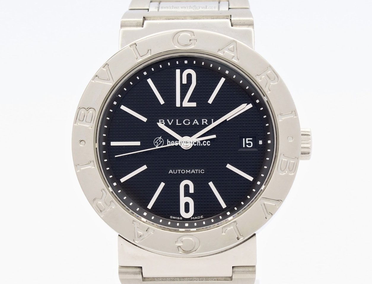 IMG_9085 Bulgari Mens watch Unisex Automatic Steel 101370 Replica 2