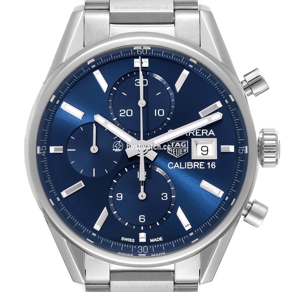 TAG Heuer Carrera Calibre 16 Mens watch Unisex Automatic Steel CBK2112.BA0715 Replica 2