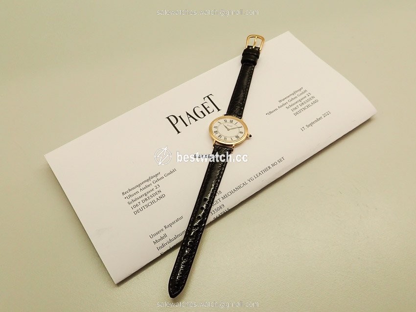 IMG_9085 Piaget Womens watch Manual winding Yellow gold 9801 Replica 2
