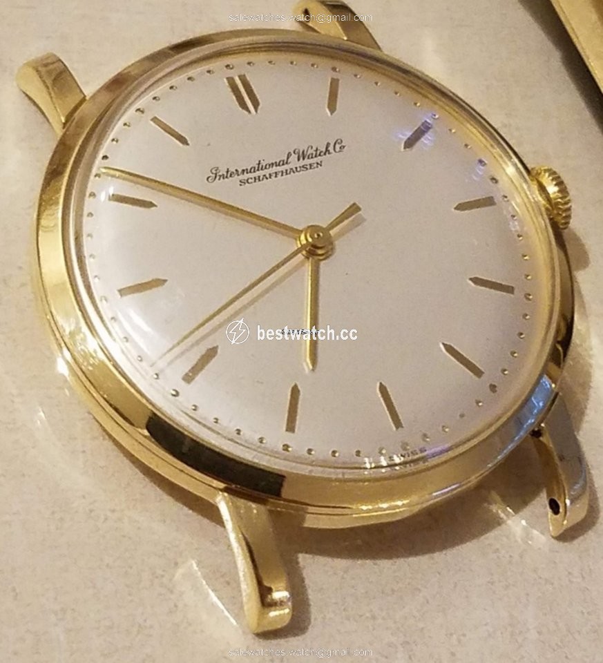 IMG_9085 IWC Mens watch Unisex Manual winding Yellow gold Gold Replica 2