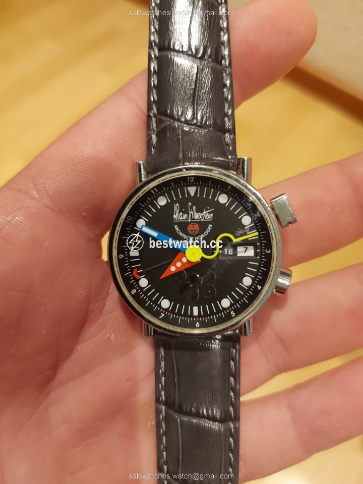 Alain Silberstein Mens watch Unisex Automatic Steel LJP5900 Replica 2