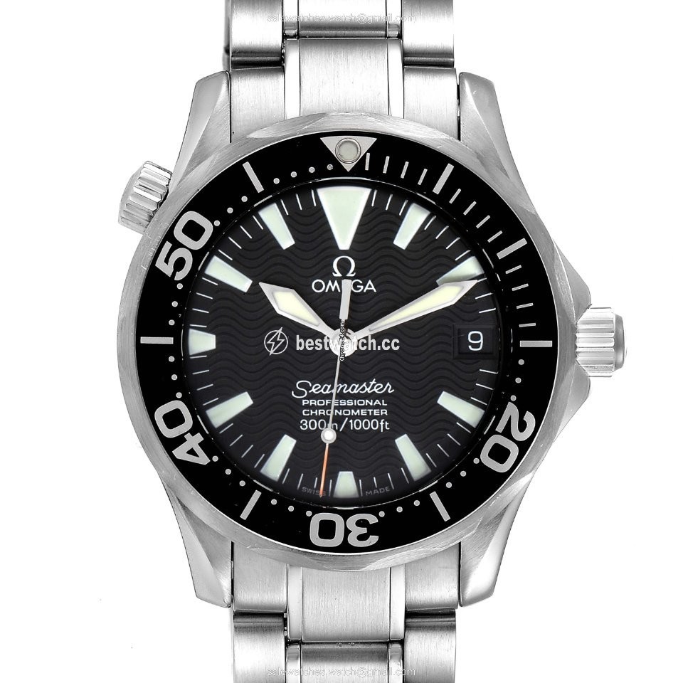 Omega Seamaster Diver 300 M Mens watch Unisex Automatic Steel 2252.50.00 Replica 2