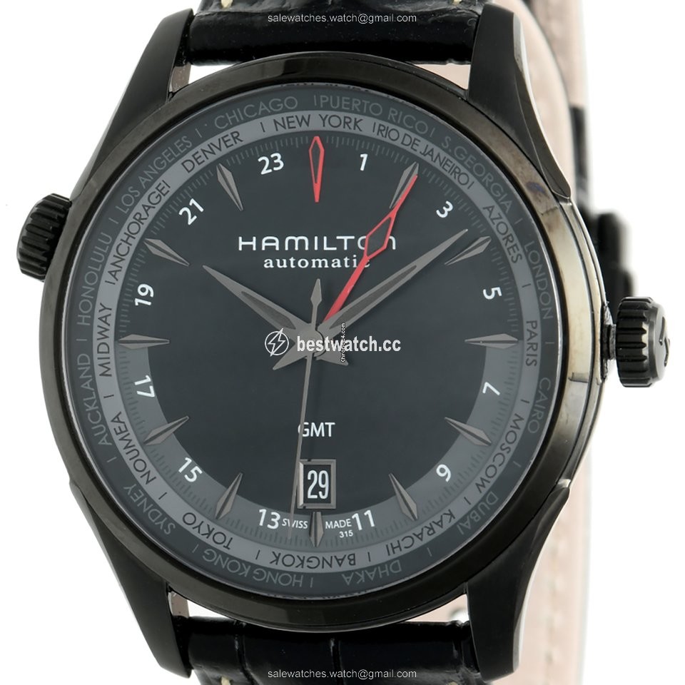IMG_9085 Hamilton Jazzmaster GMT Auto Mens watch Unisex Automatic Steel H32685731 Replica 2