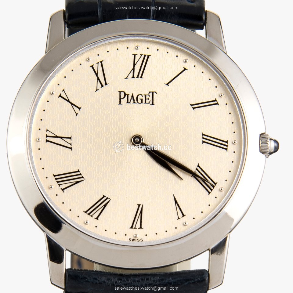 Piaget Mens watch Unisex Manual winding White gold 9920 Replica 2