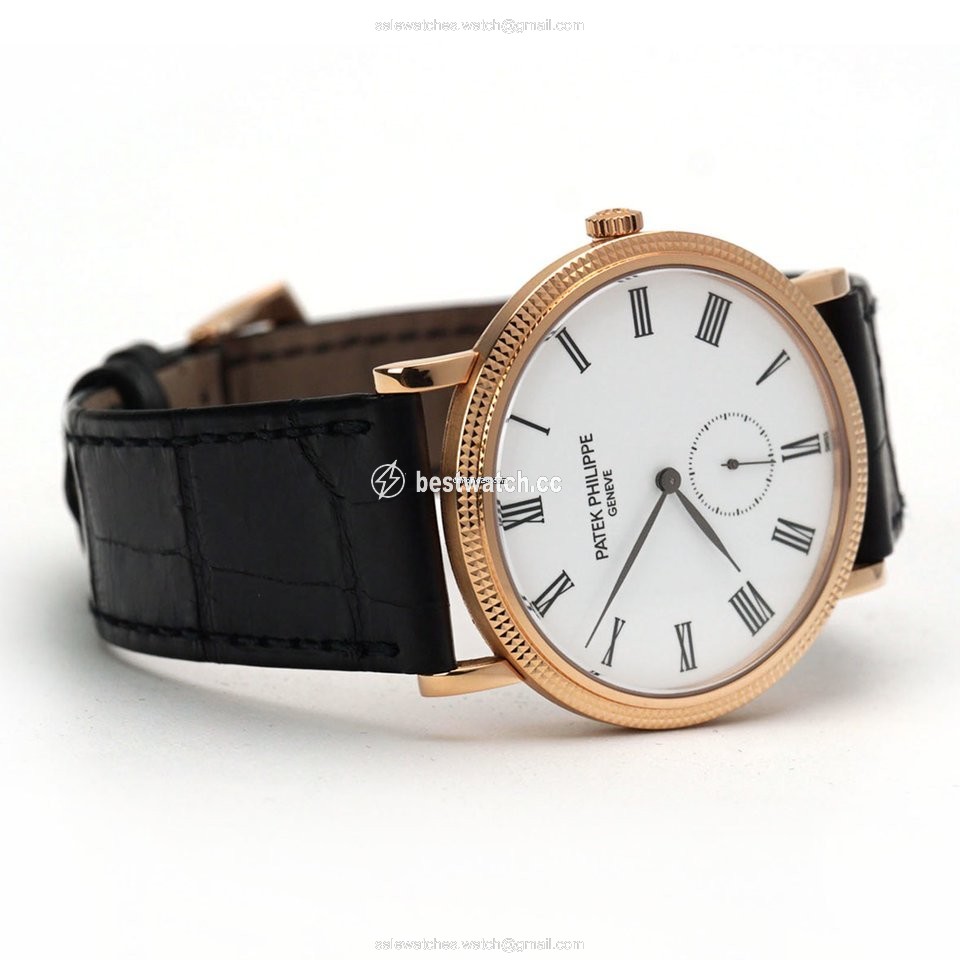 Patek Philippe Calatrava Mens watch Unisex Manual winding Rose gold 5119R-001 Replica 2