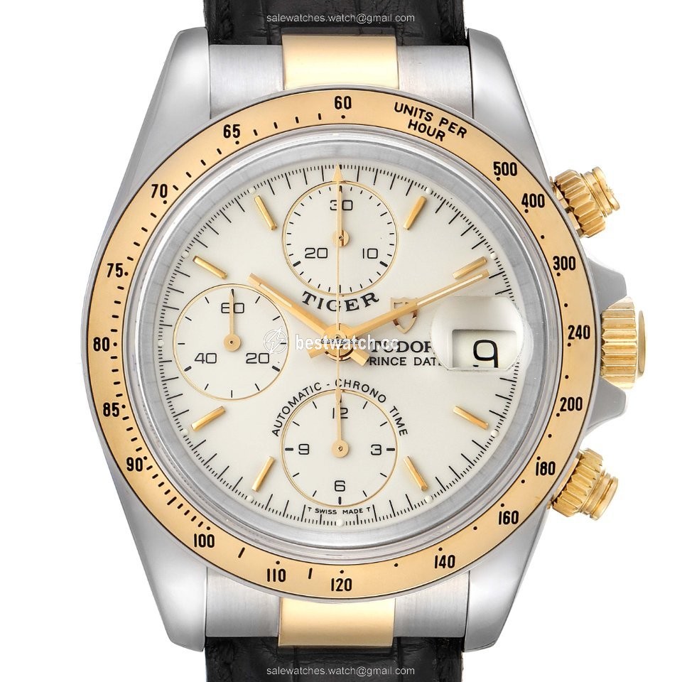 IMG_9085 Tudor Tiger Prince Date Mens watch Unisex Automatic Gold Steel 79263 Replica 2