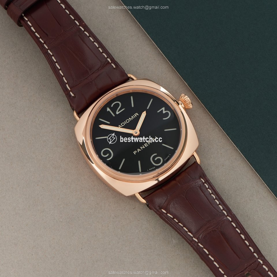 Panerai Radiomir Mens watch Unisex Automatic Yellow gold PAM00231 Replica 2