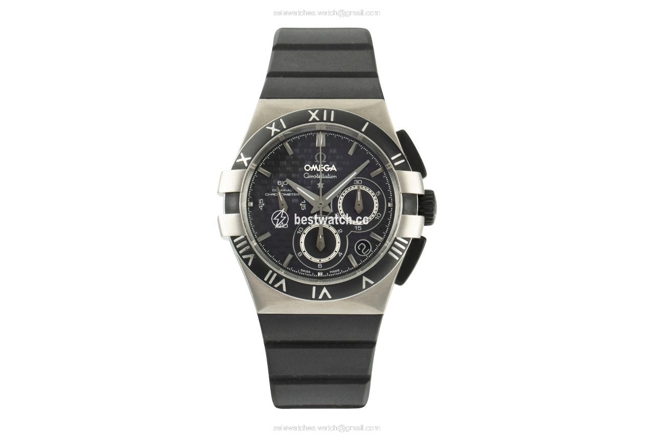 IMG_9085 Omega Constellation Double Eagle Womens watch Automatic Titanium 121.92.35.50.01.001 Replica 2