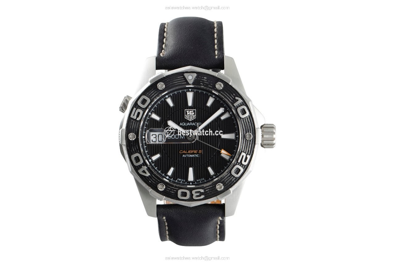 IMG_9085 TAG Heuer Aquaracer 500M Mens watch Unisex Automatic Steel WAJ2110 Replica 2