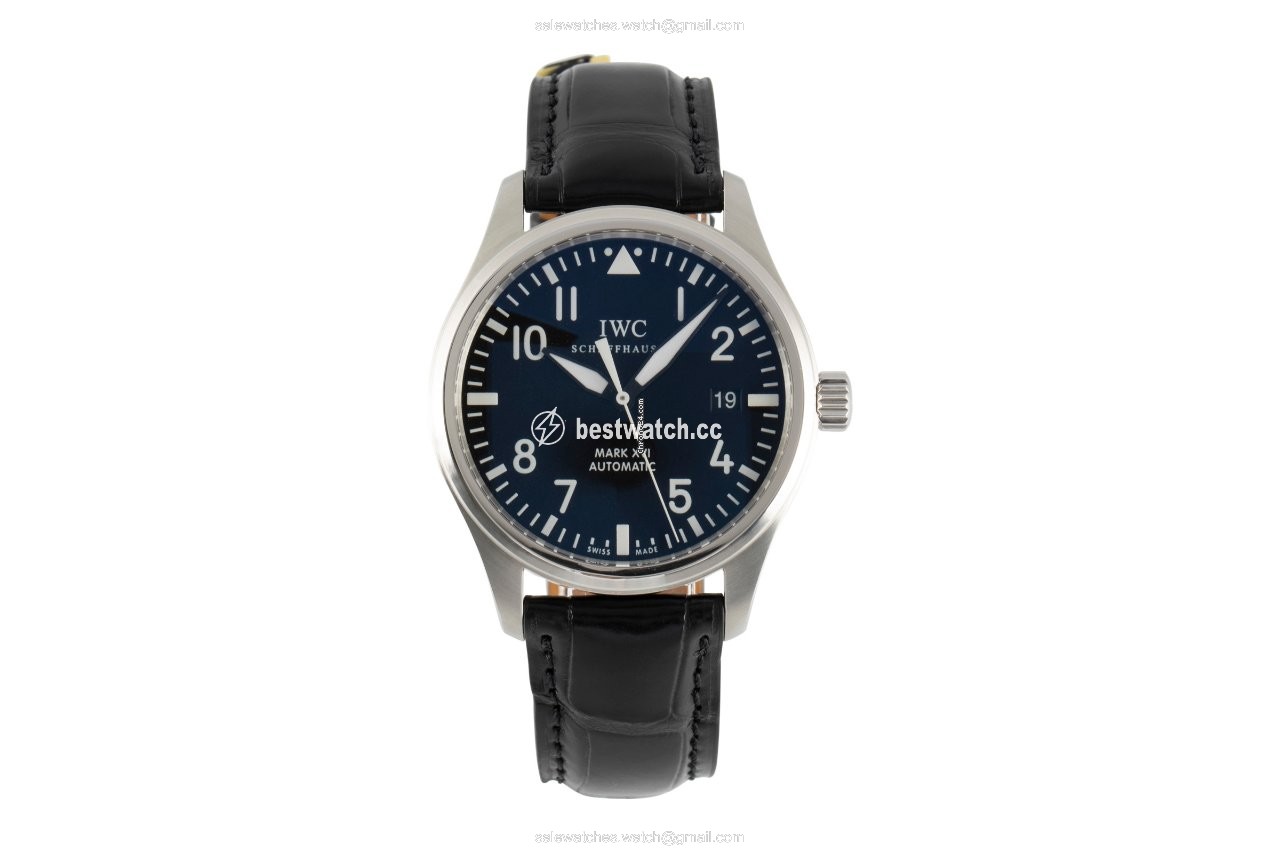 IMG_9085 IWC Pilot Mark Mens watch Unisex Automatic Steel 3255 Replica 2