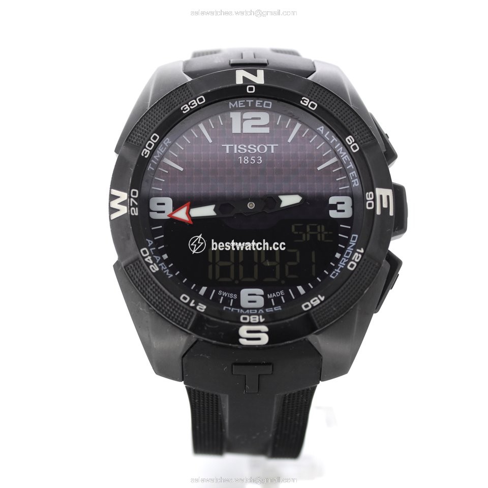 IMG_9085 Tissot T-Touch Expert Solar Mens watch Unisex Quartz Titanium T0914204705701 Replica 2
