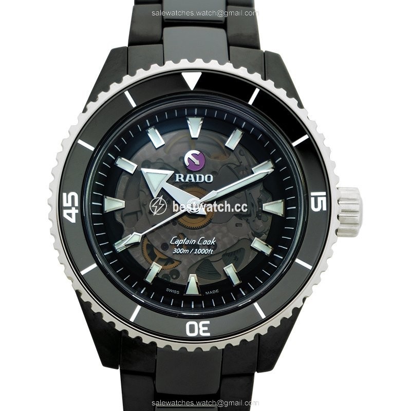 IMG_9085 Rado HyperChrome Captain Cook Mens watch Unisex Automatic Ceramic R32127152 Replica 2