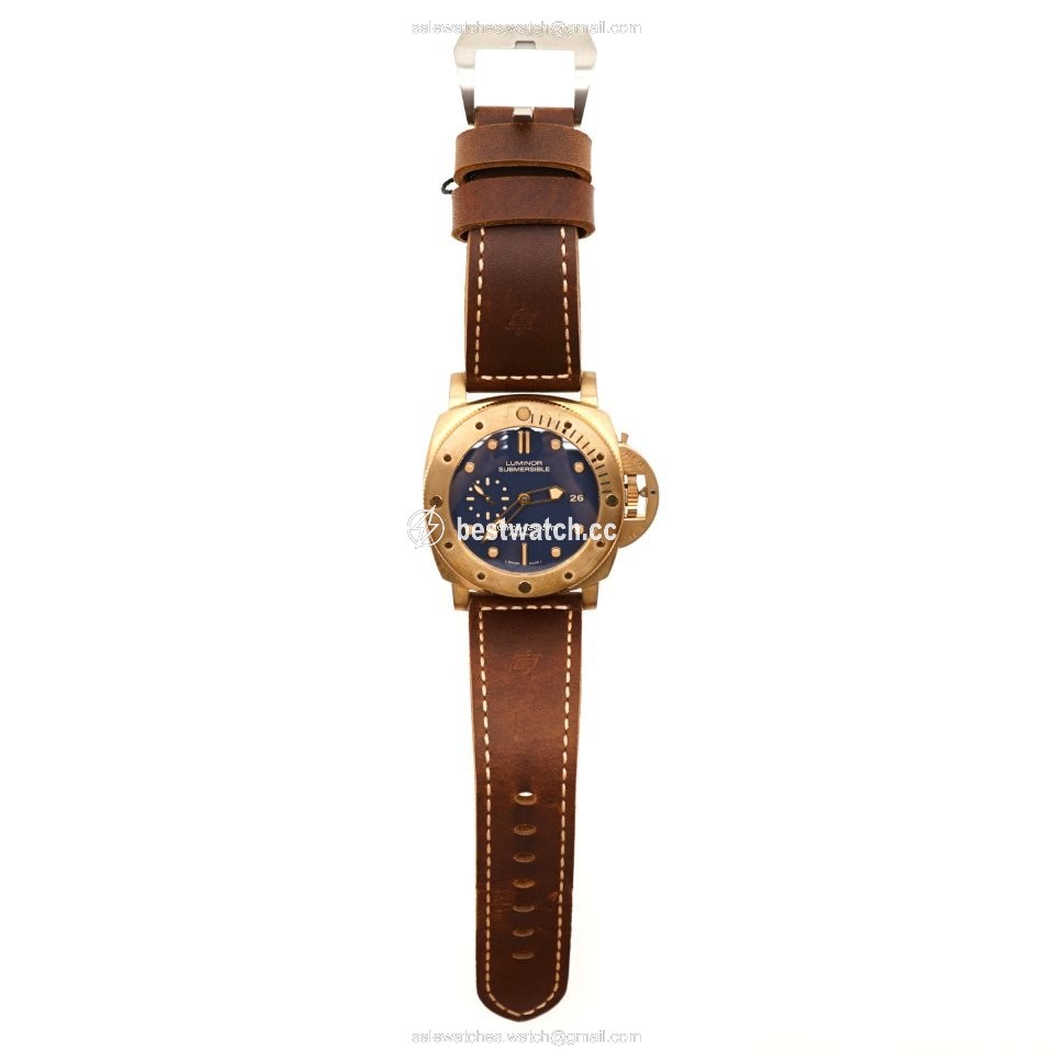 IMG_9085 Panerai Special Editions Mens watch Unisex Automatic Bronze PAM 00671 Replica 2