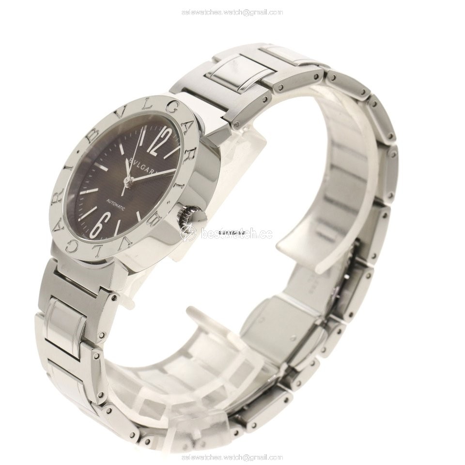 IMG_9085 Bulgari Bulgari Mens watch Unisex Automatic Steel BB33BSSD N Replica 2
